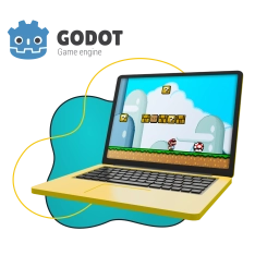 Godot. Основа создания легендарных игр - КИБЕРшкола программирования для детей, компьютерные курсы для школьников, начинающих и подростков - KIBERone г. Донецк