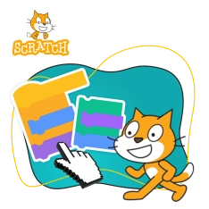 Scratch. Продвинутый уровень – создаём игры, как маленькие разработчики! - КИБЕРшкола программирования для детей, компьютерные курсы для школьников, начинающих и подростков - KIBERone г. Донецк