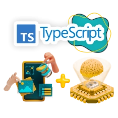 TypeScript + AI: создаём умные веб-приложения - КИБЕРшкола программирования для детей, компьютерные курсы для школьников, начинающих и подростков - KIBERone г. Донецк