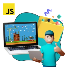 JavaScript + AI. Проектное обучение + геймификация + AI-помощники - КИБЕРшкола программирования для детей, компьютерные курсы для школьников, начинающих и подростков - KIBERone г. Донецк